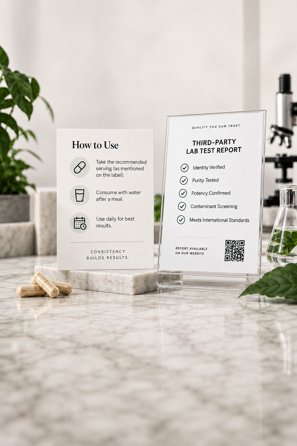 Verified Product Information